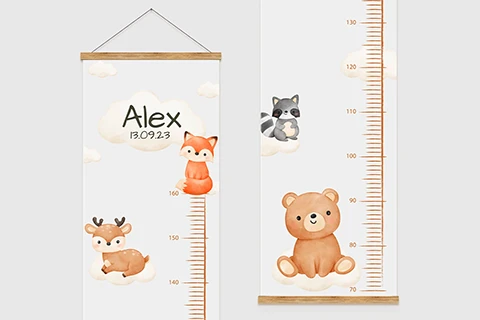 Gepersonaliseerde groeimeter kleine dieren