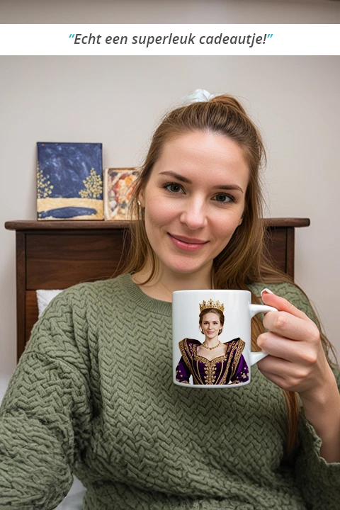 Tevreden klant met Royal Mug 1