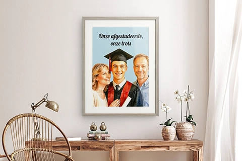 ingelijst familieportret