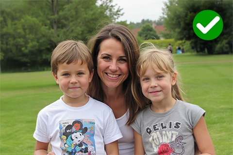 voorbeeld van een foto van een stel