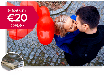 60x40cm Foto op Acrylglas voor €20 (i.p.v. €99,90)