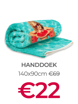 140x90cm Handdoek voor €22 (i.p.v. €69)