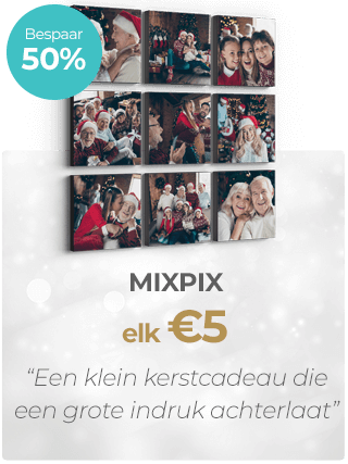 MIXPIX elk voor €5 (i.p.v. €10)
